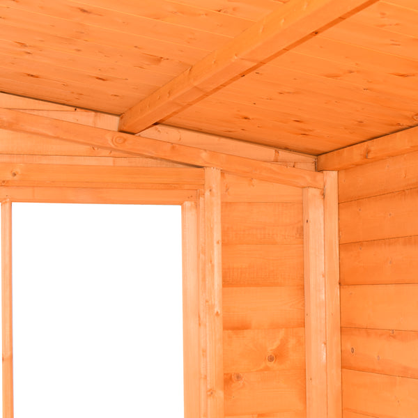 8x8 Iceni Potting Shed Style B Single Door 12mm Shiplap