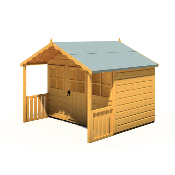Shire Stork 6x4 Childrens Playhouse with 12mm Shiplap cladding - Best Shed
