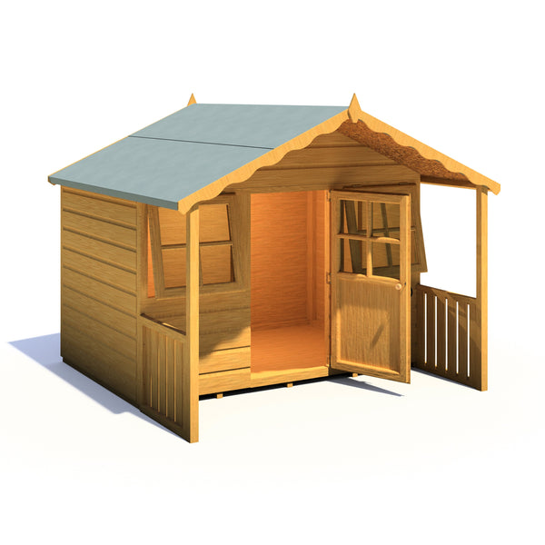 Shire Stork 6x4 Childrens Playhouse with 12mm Shiplap cladding - Best Shed
