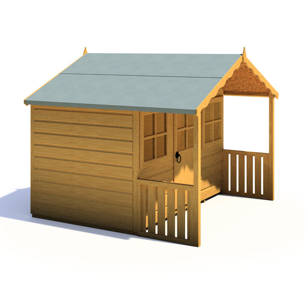 Shire Stork 6x4 Childrens Playhouse with 12mm Shiplap cladding - Best Shed