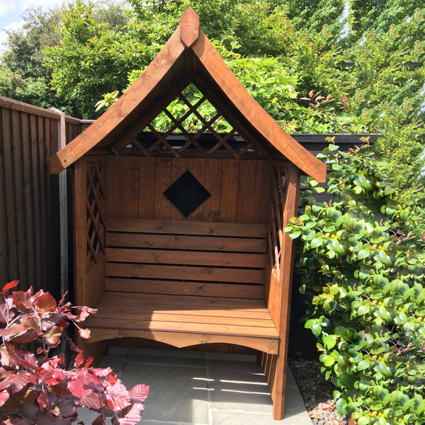 Shire Rose Arbour Seat 1.4x0.7m - Best Shed
