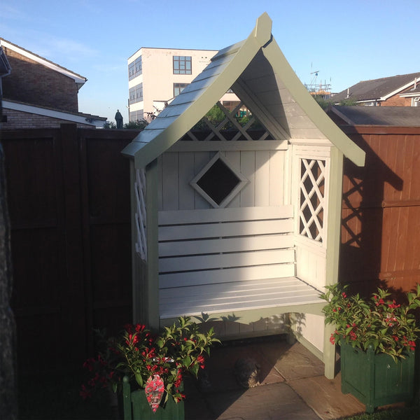 Shire Rose Arbour Seat 1.4x0.7m - Best Shed