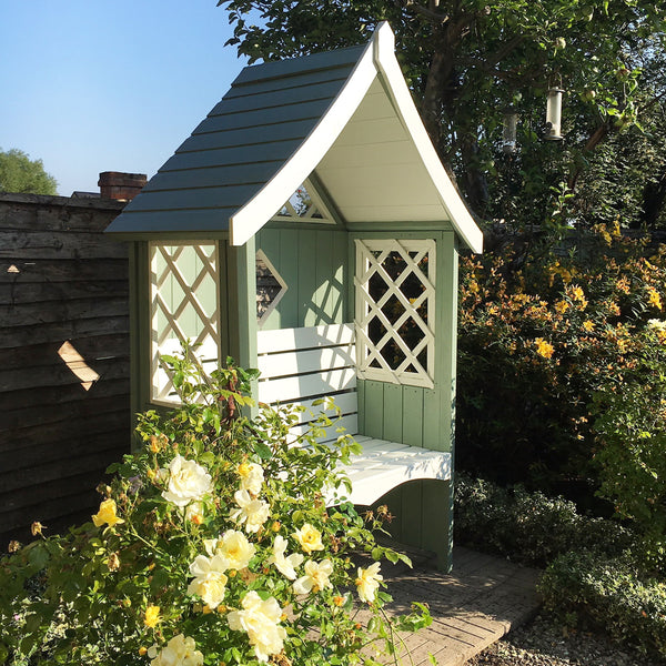 Shire Rose Arbour Seat 1.4x0.7m - Best Shed
