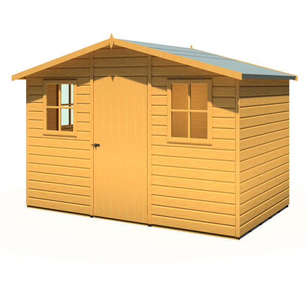 Rothesay 10x6 Garden Shed 12mm Shiplap T&G