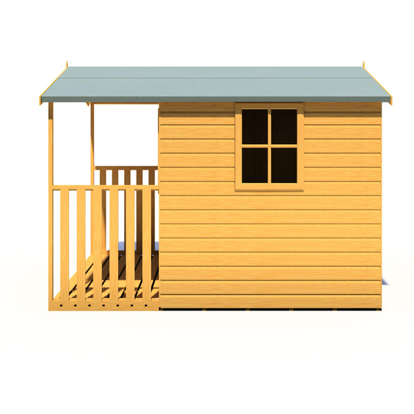 Rothesay 7x9 Garden Shed with Veranda 12mm Shiplap T&G