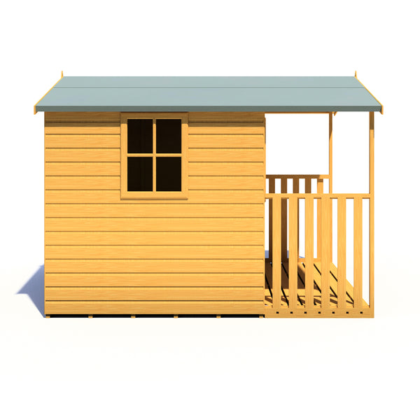 Rothesay 7x9 Garden Shed with Veranda 12mm Shiplap T&G