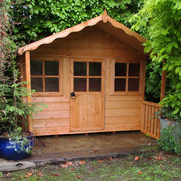 Shire Stork 6x4 Childrens Playhouse with 12mm Shiplap cladding - Best Shed