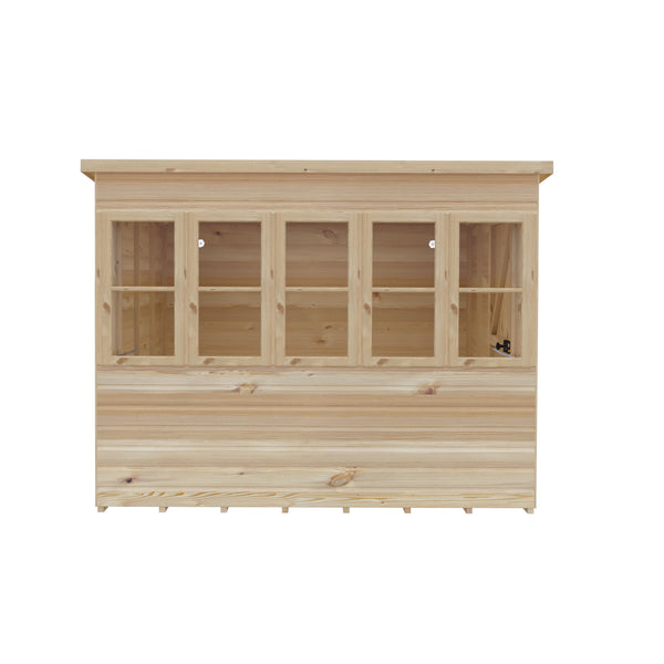 Sun Pent Potting Shed Style B 8x8 Single Door 12mm Shiplap
