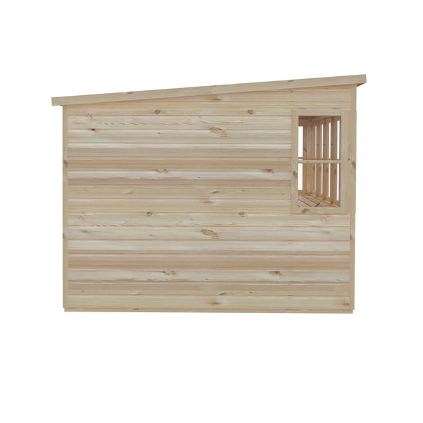 Sun Pent Potting Shed Style B 8x8 Single Door 12mm Shiplap