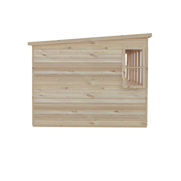 Sun Pent Potting Shed Style B 8x8 Single Door 12mm Shiplap