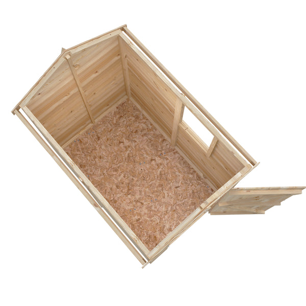 Shire Shetland Shiplap Apex 6x4 12mm interlock Clad wooden Shed