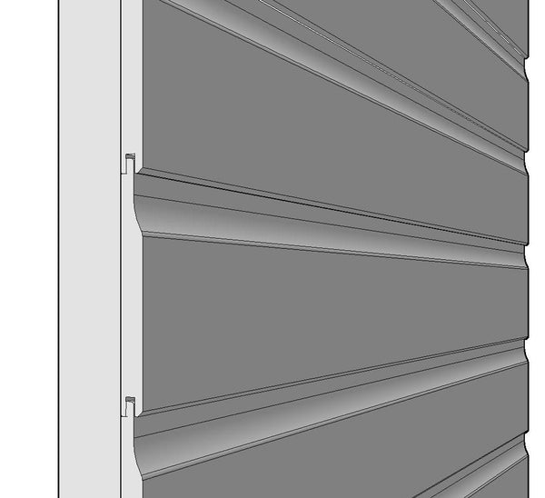 Shire Durham 8x6 12mm interlock Clad wooden Shed
