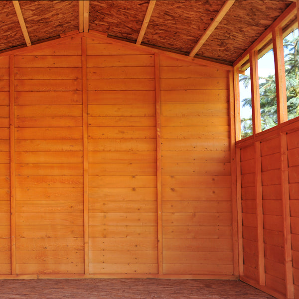 Overlap Double Door No windows 10x10 Economy Storage Shed