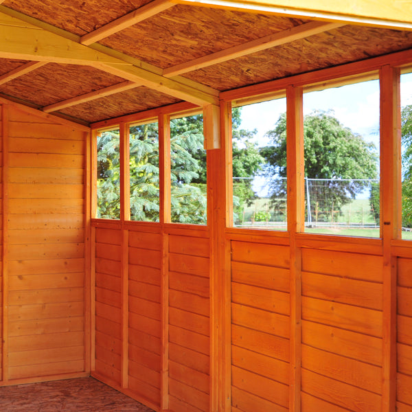 Overlap Double Door 10x10 Economy Storage Shed