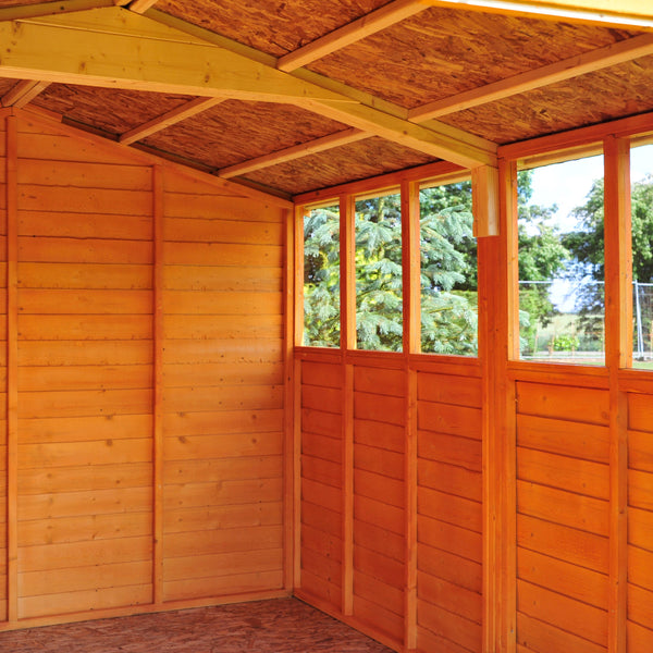 Overlap Double Door 12x6 Storage Shed