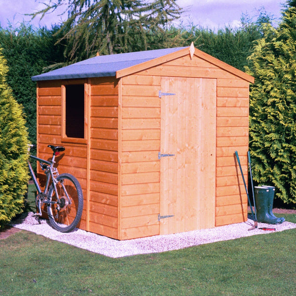 Shire Faroe 6x6 12mm interlock Clad wooden Shed