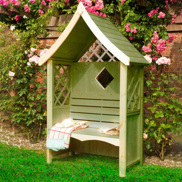 Shire Rose Arbour Seat 1.4x0.7m - Best Shed