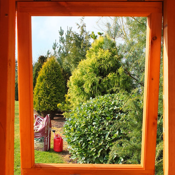 Shire Faroe 6x6 12mm interlock Clad wooden Shed