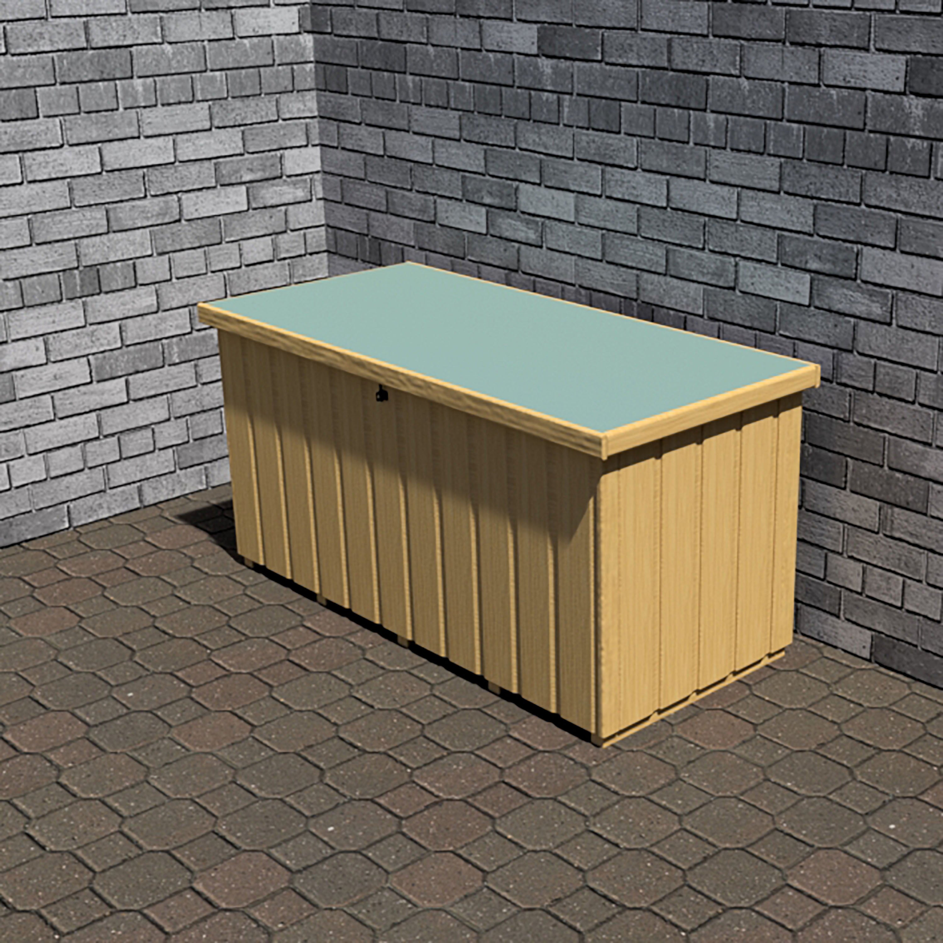 Shire Garden Storage Box interlock 4x2 - Best Shed