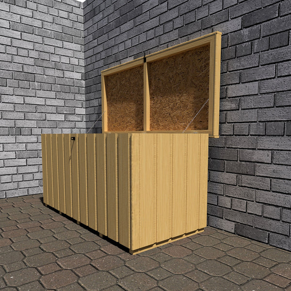 Shire Garden Storage Box interlock 4x2 - Best Shed