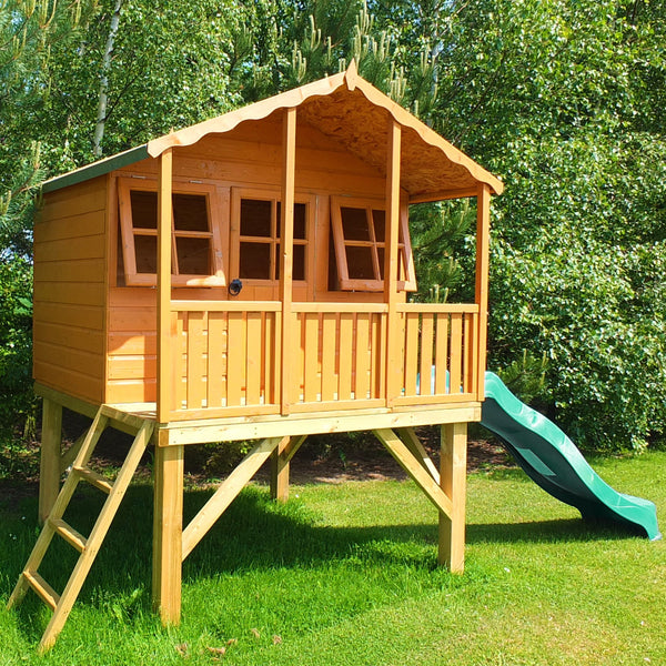 Shire Stork on platform 6x4 Childrens Playhouse with 12mm Shiplap cladding - Best Shed