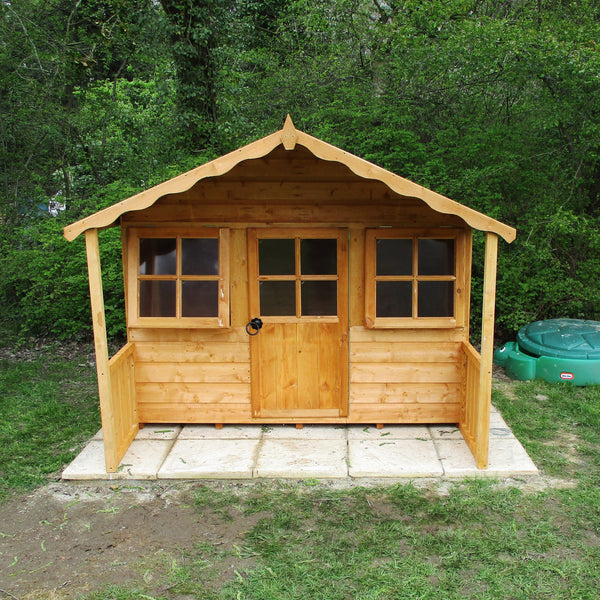Shire Stork 6x4 Childrens Playhouse with 12mm Shiplap cladding - Best Shed