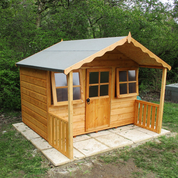 Shire Stork 6x4 Childrens Playhouse with 12mm Shiplap cladding