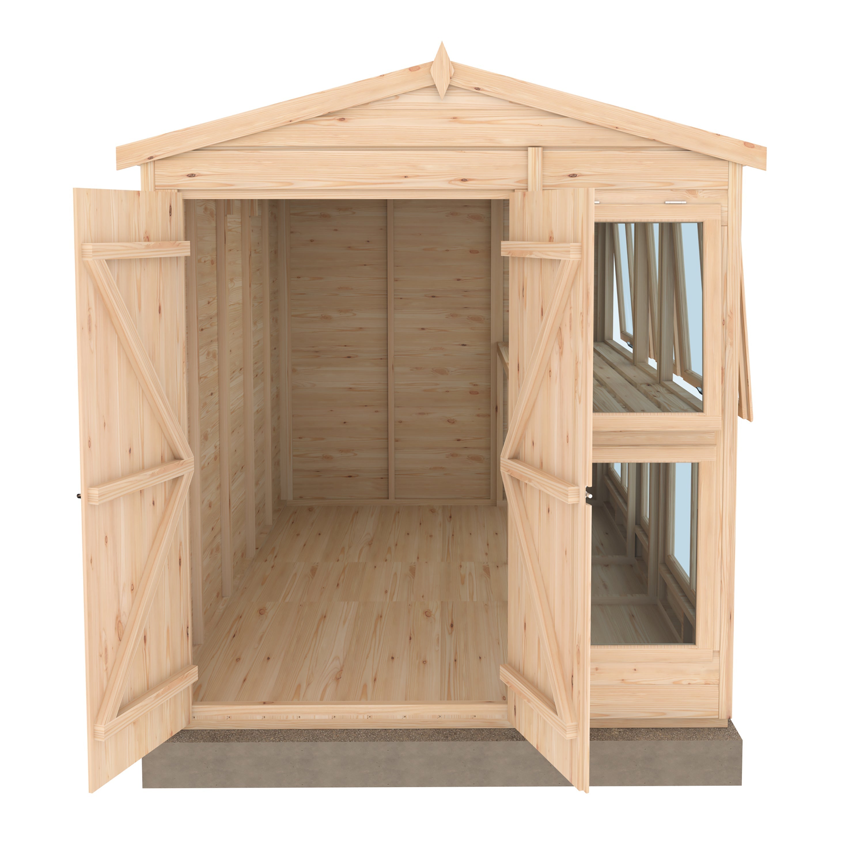 Shire Sun Hut 6x10 Potting Shed - Best Shed