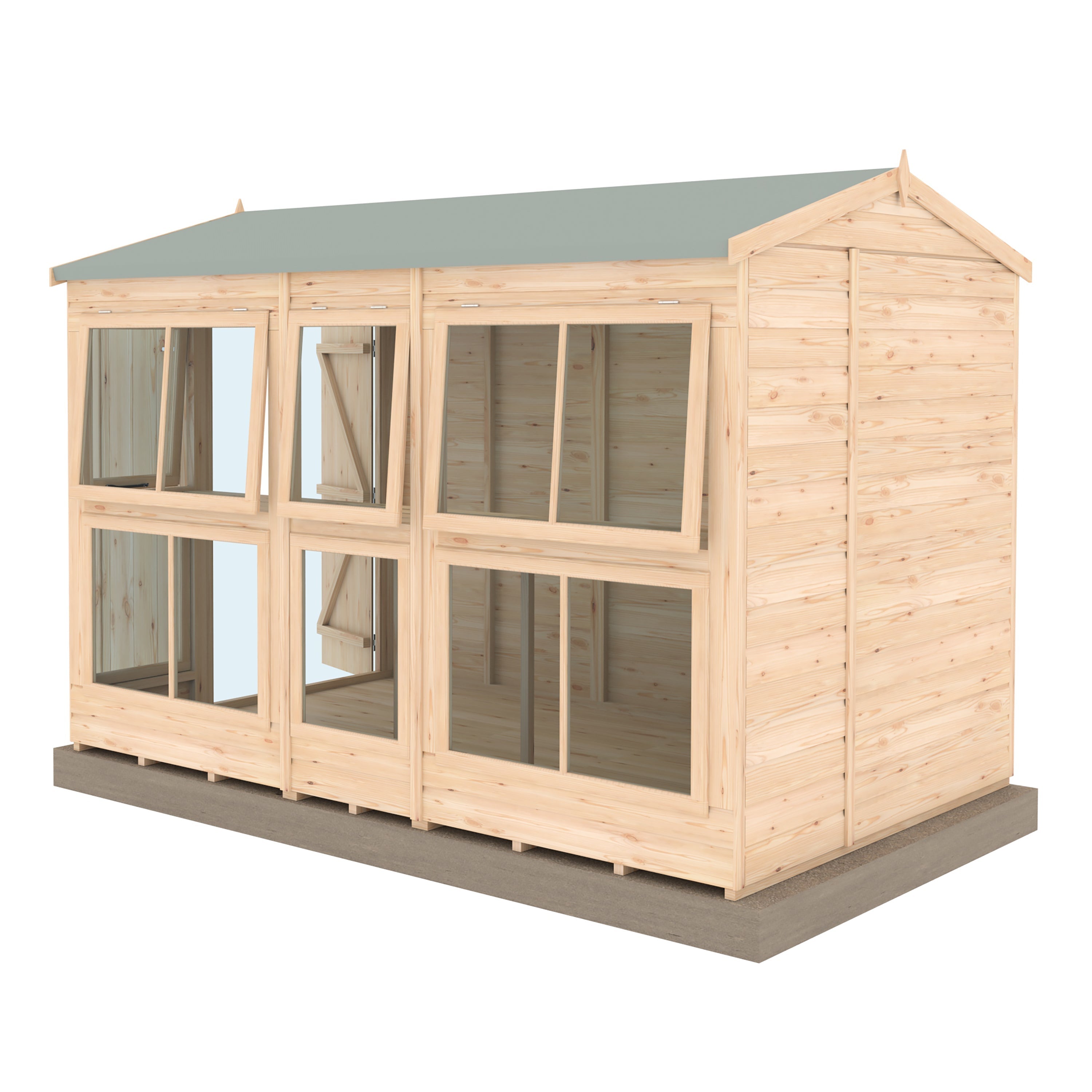 Shire Sun Hut 6x10 Potting Shed - Best Shed