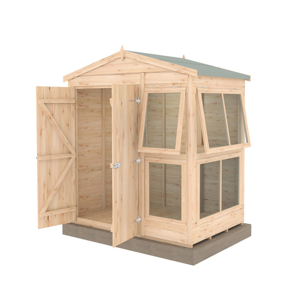 Shire Sun Hut  6x4 Potting Shed - Best Shed