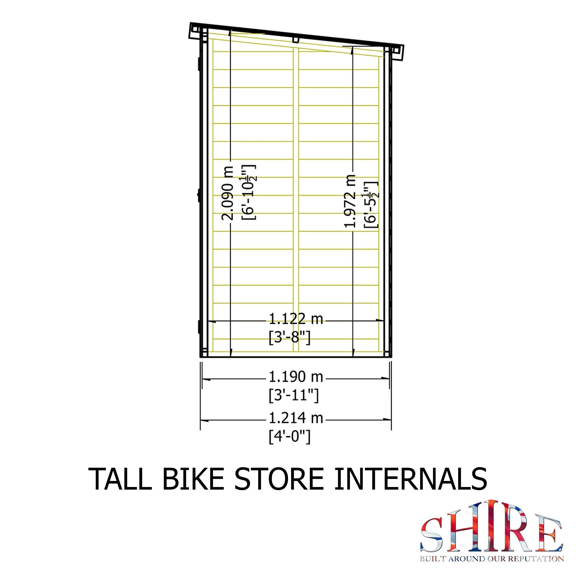 Shire Tall Bike Store - Best Shed