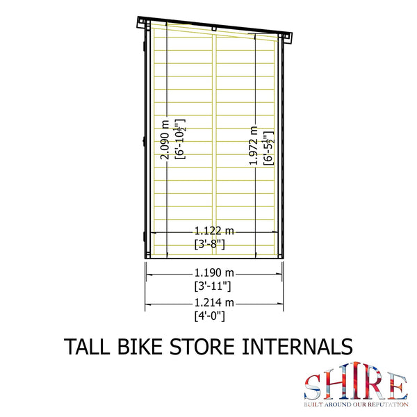 Shire Tall Bike Store - Best Shed