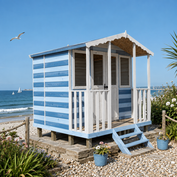 Shire Thornham Beachhut Summerhouse with verahdah