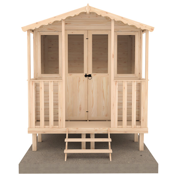 Shire Thornham Beachhut Summerhouse with verahdah - Best Shed