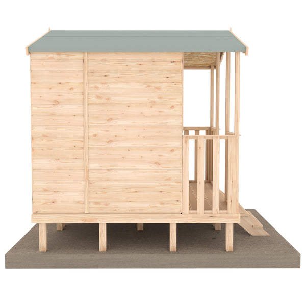 Shire Thornham Beachhut Summerhouse with verahdah - Best Shed