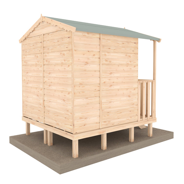 Shire Thornham Beachhut Summerhouse with verahdah - Best Shed