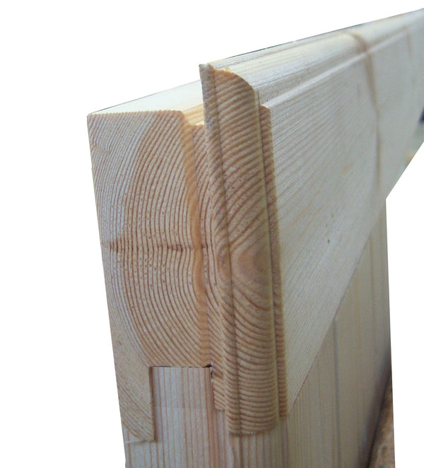 Shire Glenmore 10Gx12 Log Cabin 28mm interlock cladding - Best Shed