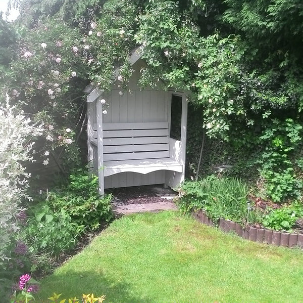 Shire Forget Me Not 1.4x0.7m Arbour Seat - Best Shed