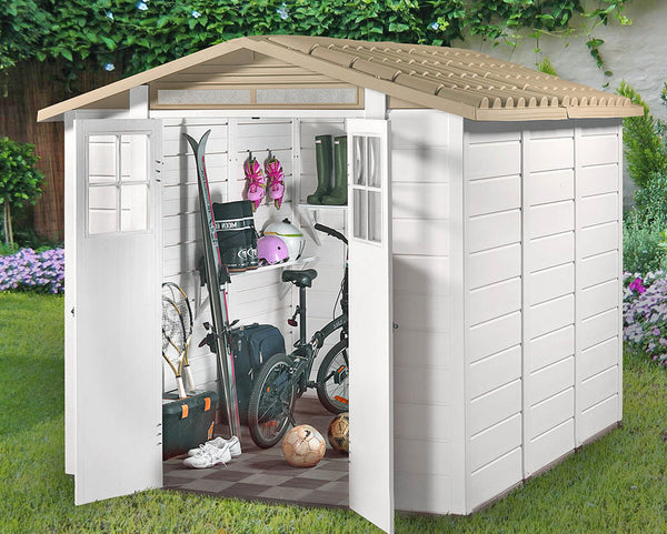 Shire Tuscany Evo 240 Double Door 202x242cm - Best Shed