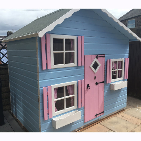Shire Loft 8x6 2 storey Childrens Playhouse with 12mm Shiplap cladding - Best Shed