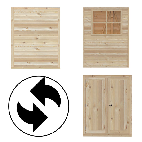 Mammoth 10x10 Double Door 12mm Shiplap Garden Shed