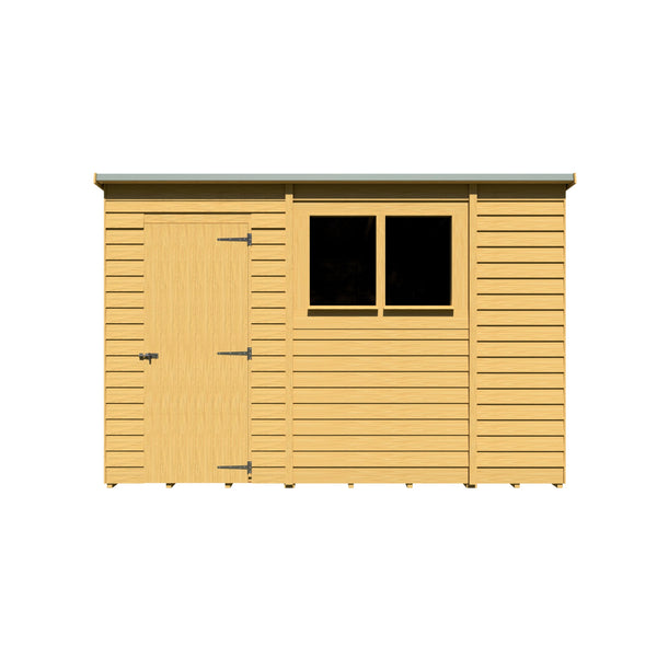 Shire Overlap Pent 10x6 Storage Shed - Best Shed
