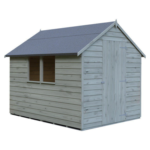 Shire Overlap 8x6 Value with Window Pressure Treated Storage Shed